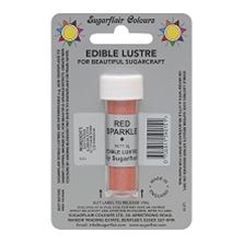 Picture of SUGARFLAIR EDIBLE RED SPARKLE EDIBLE LUSTRE POWDER 2G